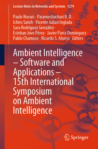Ambient Intelligence – Software and Applications – 15th International Symposium on Ambient Intelligence
