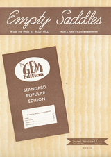 Empty Saddles - Billy Hill