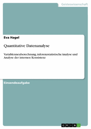 Quantitative Datenanalyse