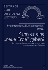 Kann es eine &laquo;neue Erde&raquo; geben? - 