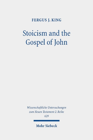 Stoicism and the Gospel of John