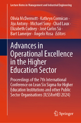 Advances in Operational Excellence in the Higher Education Sector - 