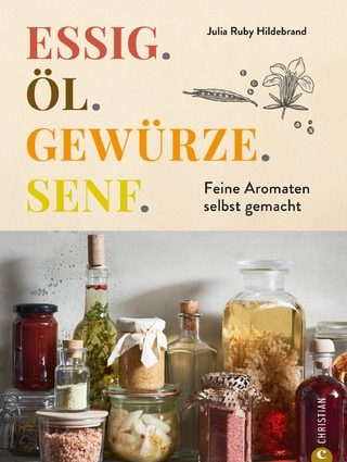 Essig. Öl. Gewürze. Senf.