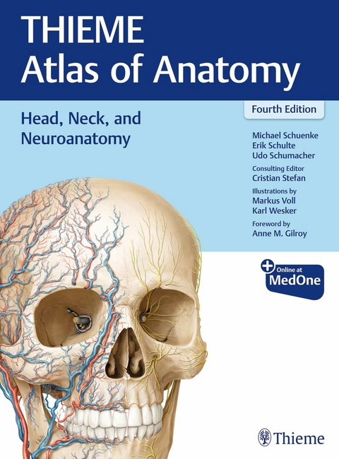 Head, Neck, and Neuroanatomy (THIEME Atlas of Anatomy) -  Michael Schuenke,  Erik Schulte,  Udo Schumacher,  Cristian Stefan