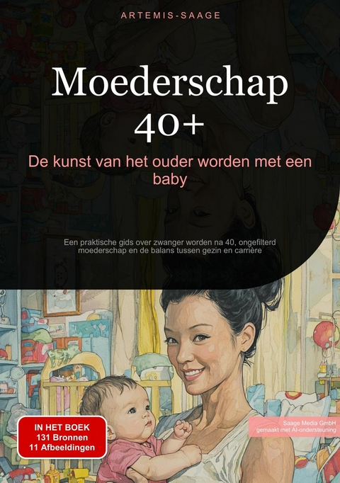 Moederschap 40+: De kunst van het ouder worden met een baby - Artemis Saage - Nederlands
