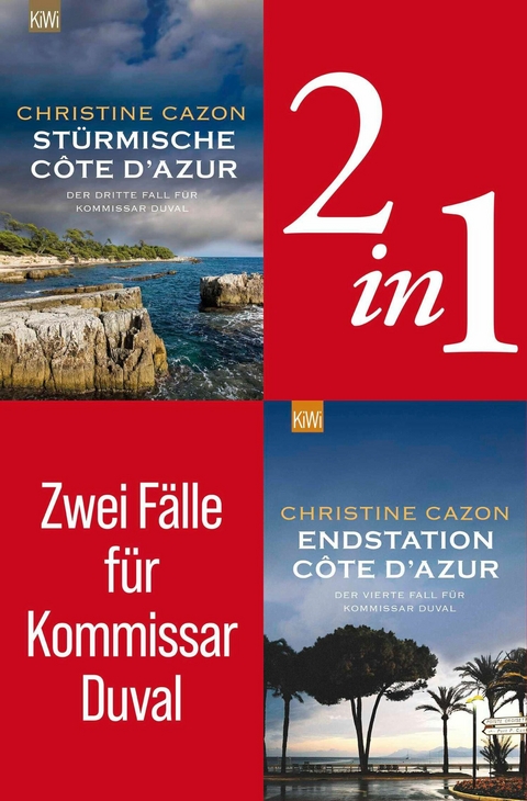 Zwei F&auml;lle f&uuml;r Kommissar Duval (2in1-Bundle) - Christine Cazon