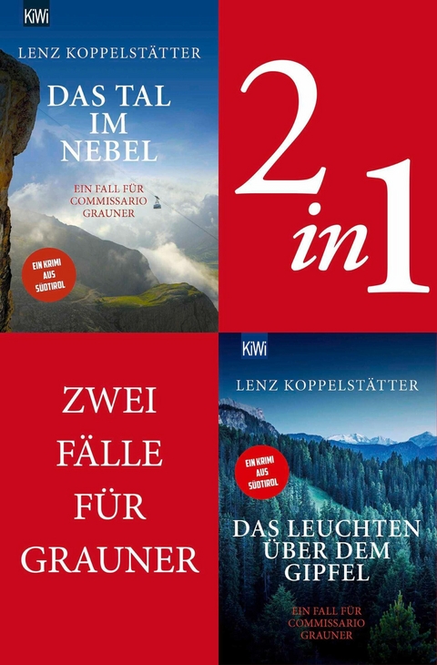Zwei F&auml;lle f&uuml;r Commissario Grauner (2in1-Bundle) - Lenz Koppelst&auml;tter