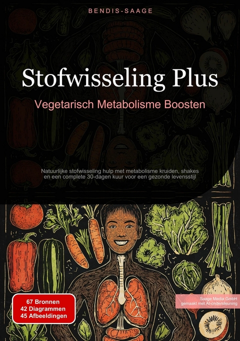 Stofwisseling Plus: Vegetarisch Metabolisme Boosten - Bendis A. I. Saage - Nederlands