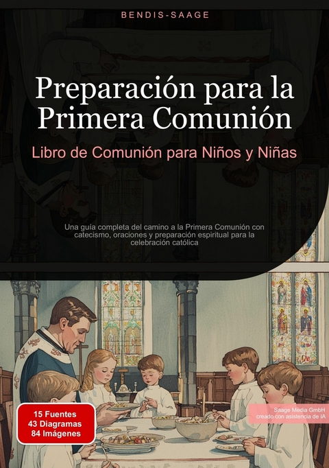 Preparaci&oacute;n para la Primera Comuni&oacute;n: Libro de Comuni&oacute;n para Ni&ntilde;os y Ni&ntilde;as - Bendis A. I. Saage - Espa&ntilde;ol
