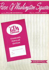 Rose Of Washington Square - James F. Hanley, Ballard Macdonald
