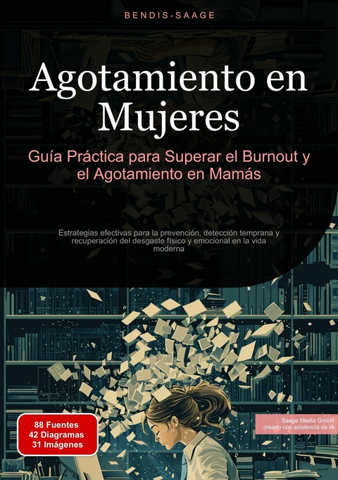 Agotamiento en Mujeres: Gu&iacute;a Pr&aacute;ctica para Superar el Burnout y el Agotamiento en Mam&aacute;s - Bendis A. I. Saage - Espa&ntilde;ol