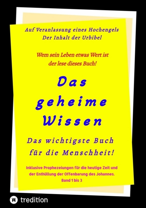 2. Auflage 3. Band Neuaufbau der Urbibel - Paul Rie&szlig;ler, Johannes Greber, Hermann Menge