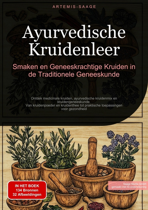 Ayurvedische Kruidenleer: Smaken en Geneeskrachtige Kruiden in de Traditionele Geneeskunde - Artemis Saage - Nederlands