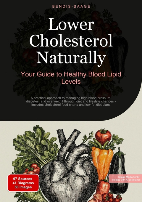 Lower Cholesterol Naturally: Your Guide to Healthy Blood Lipid Levels - Bendis A. I. Saage - English