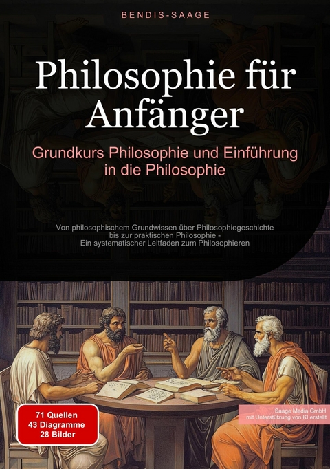 Philosophie f&uuml;r Anf&auml;nger: Grundkurs Philosophie und Einf&uuml;hrung in die Philosophie - Bendis A. I. Saage - Deutschland