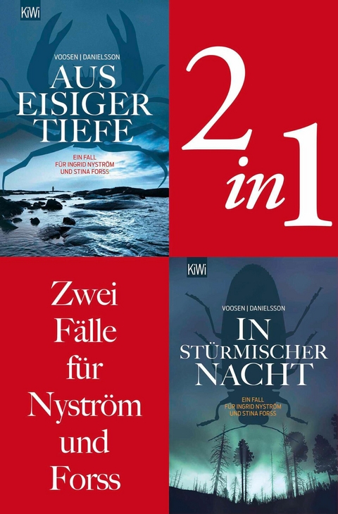 Zwei F&auml;lle f&uuml;r Ingrid Nystr&ouml;m und Stina Forss (2in1-Bundle) - Roman Voosen, Kerstin Signe Danielsson