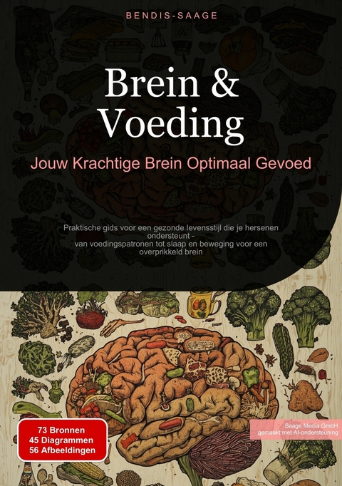 Brein & Voeding: Jouw Krachtige Brein Optimaal Gevoed - Bendis A. I. Saage - Nederlands