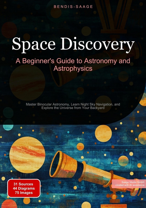 Space Discovery: A Beginner's Guide to Astronomy and Astrophysics - Bendis A. I. Saage - English