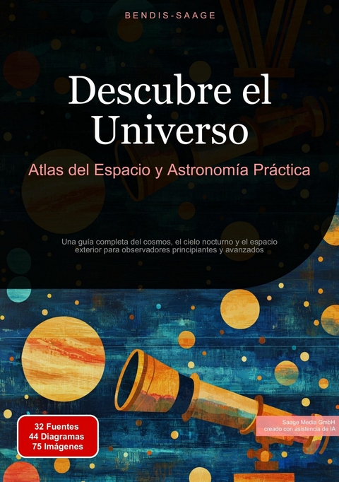 Descubre el Universo: Atlas del Espacio y Astronom&iacute;a Pr&aacute;ctica - Bendis A. I. Saage - Espa&ntilde;ol