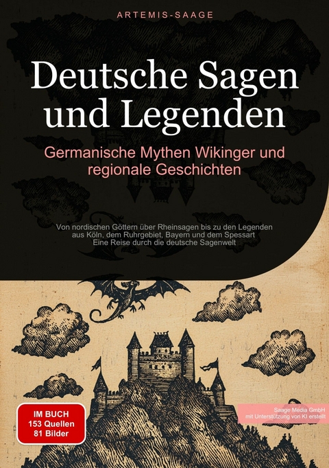 Deutsche Sagen und Legenden: Germanische Mythen, Wikinger und regionale Geschichten - Artemis Saage - Deutschland