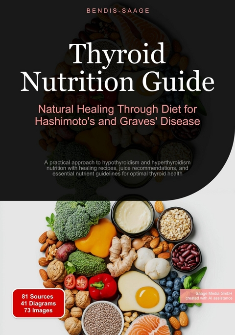 Thyroid Nutrition Guide: Natural Healing Through Diet for Hashimoto's and Graves' Disease - Bendis A. I. Saage - English