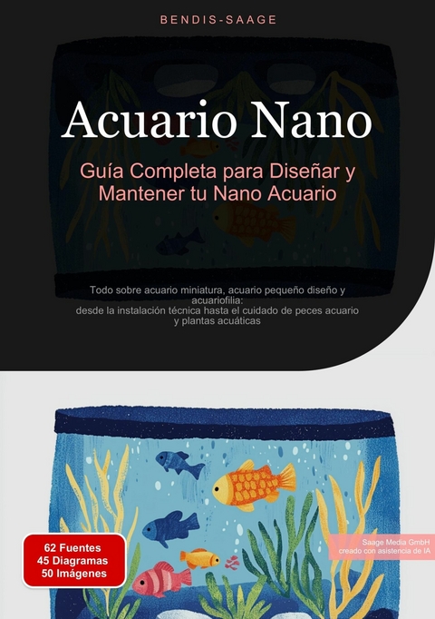 Acuario Nano: Gu&iacute;a Completa para Dise&ntilde;ar y Mantener tu Nano Acuario - Bendis A. I. Saage - Espa&ntilde;ol