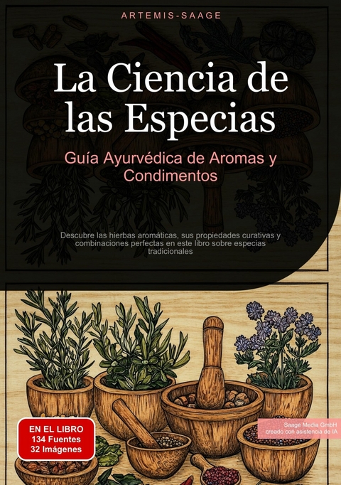La Ciencia de las Especias: Gu&iacute;a Ayurv&eacute;dica de Aromas y Condimentos - Artemis Saage - Espa&ntilde;ol