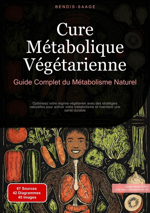 Cure M&eacute;tabolique V&eacute;g&eacute;tarienne: Guide Complet du M&eacute;tabolisme Naturel - Bendis A. I. Saage - Fran&ccedil;ais