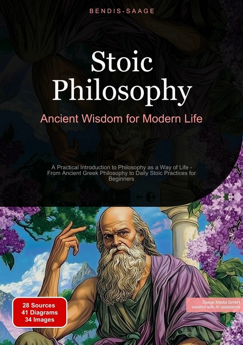 Stoic Philosophy: Ancient Wisdom for Modern Life - Bendis A. I. Saage - English