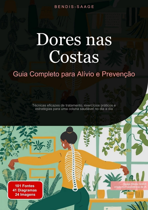 Dores nas Costas: Guia Completo para Al&iacute;vio e Preven&ccedil;&atilde;o - Bendis A. I. Saage - Portugu&ecirc;s