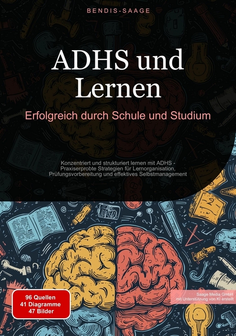 ADHS und Lernen: Erfolgreich durch Schule und Studium - Bendis A. I. Saage - Deutschland