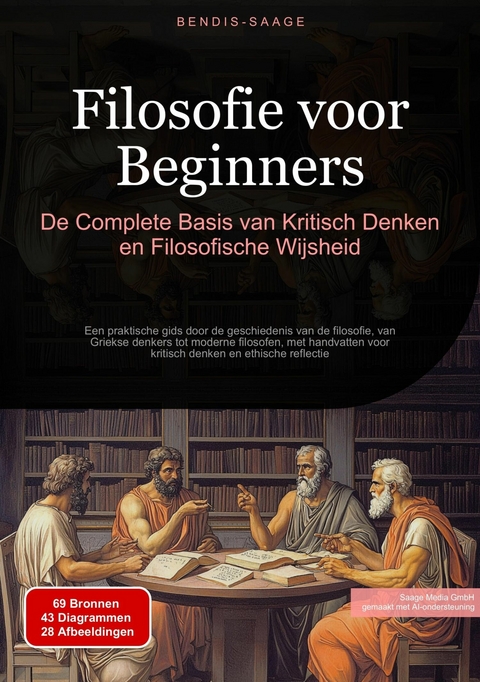 Filosofie voor Beginners: De Complete Basis van Kritisch Denken en Filosofische Wijsheid - Bendis A. I. Saage - Nederlands