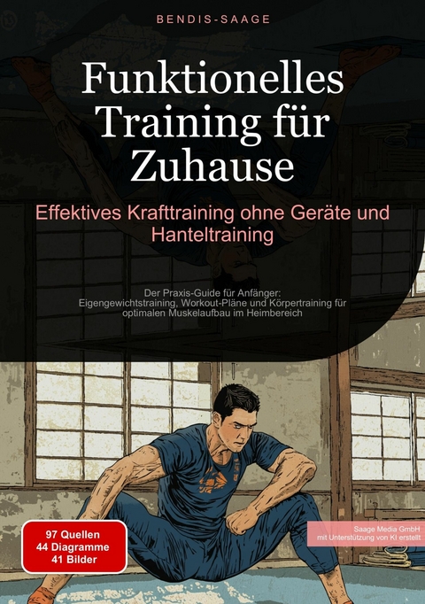 Funktionelles Training f&uuml;r Zuhause: Effektives Krafttraining ohne Ger&auml;te und Hanteltraining - Bendis A. I. Saage - Deutschland