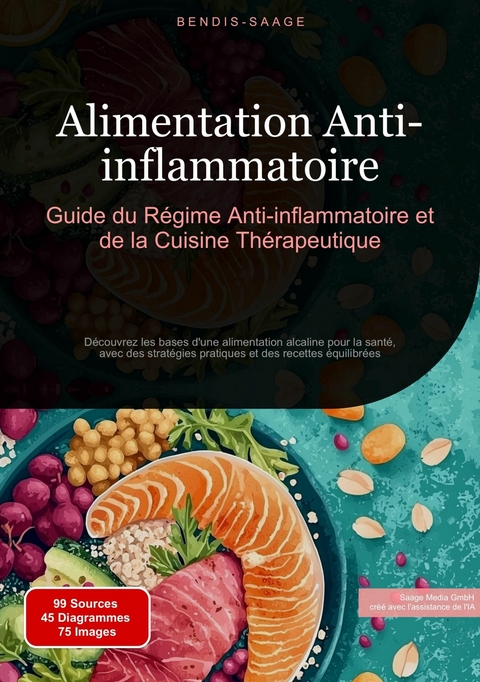 Alimentation Anti-inflammatoire: Guide du R&eacute;gime Anti-inflammatoire et de la Cuisine Th&eacute;rapeutique - Bendis A. I. Saage - Fran&ccedil;ais
