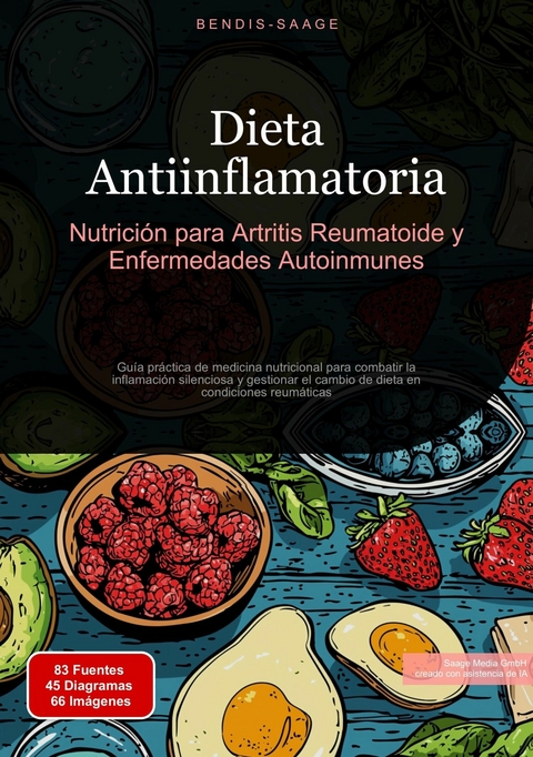 Dieta Antiinflamatoria: Nutrici&oacute;n para Artritis Reumatoide y Enfermedades Autoinmunes - Bendis A. I. Saage - Espa&ntilde;ol