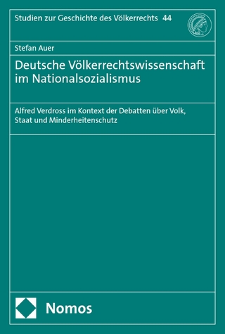 Deutsche Völkerrechtswissenschaft im Nationalsozialismus