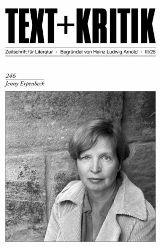 TEXT + KRITIK 246 - Jenny Erpenbeck