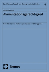 Alimentationsgerechtigkeit - Thomas Pierson