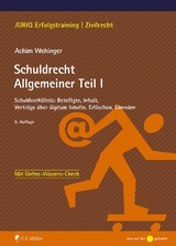 Schuldrecht Allgemeiner Teil I - Achim Wehinger