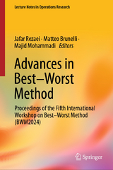 Advances in Best–Worst Method - 