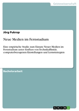 Neue Medien im Fernstudium - J&ouml;rg Pukrop