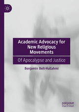 Academic Advocacy for New Religious Movements - Benjamin Beit-Hallahmi