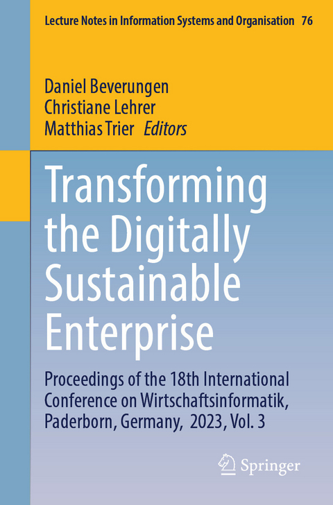 Transforming the Digitally Sustainable Enterprise - 