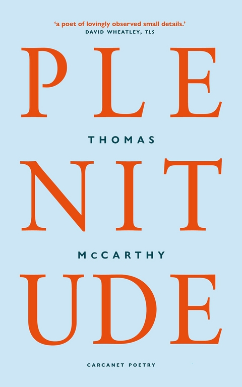 Plenitude - Thomas McCarthy