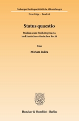 Status quaestio. - Miriam Indra