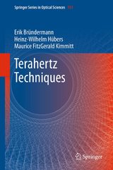 Terahertz Techniques - Erik Br&uuml;ndermann, Heinz-Wilhelm H&uuml;bers, Maurice FitzGerald Kimmitt