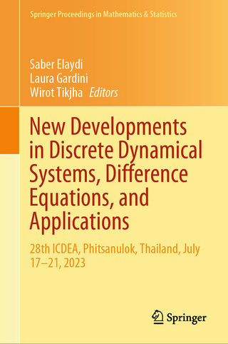 New Developments in Discrete Dynamical Systems, Difference Equations, and Applications