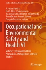 Occupational and Environmental Safety and Health VI - 