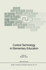 Control Technology in Elementary Education - 