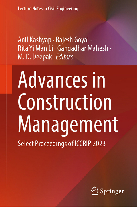 Advances in Construction Management - 